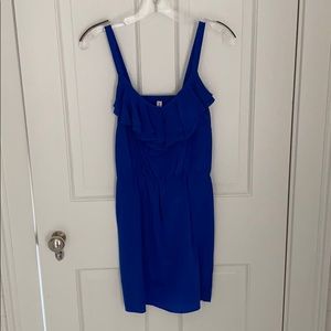Never worn blue Amanda Uprichard Silk Dress